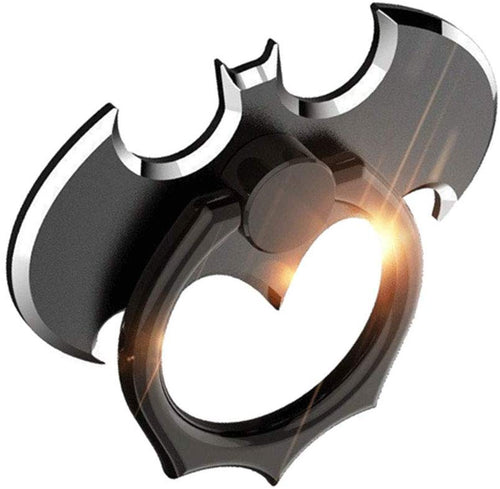 Veraly Porta Celulares Diseño Batman de Acero Inoxidable con Anillo Sujetador