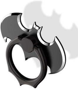 Veraly Porta Celulares Diseño Batman de Acero Inoxidable con Anillo Sujetador