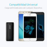 Anker batería portátil Astro 6700 mAh, Ultra-compacto, Poder IQ optimiza la velocidad de carga, Compatible con dispositivos Android, Apple, GoPro, etc., Funda transporte.