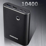 CHOETECH Cargador Portátil Power Bank, Doble Entrada (QC 2.0) Doble Salida, Externa Quick Charge 2.0 Móviles Android, Tablet más