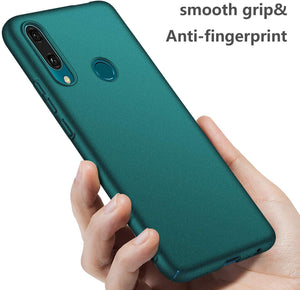 Almiao. Funda Huawei Y9 Prime 2019, Funda Huawei P Smart Z,Funda Protectora de teléfono Delgada Minimalista Protector para Huawei Y9 Prime 2019/Huawei P Smart Z (Grava Verde)