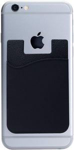 Porta Tarjetas para Celular, Portatarjetas para iPhone, Bolsa portatarjetas para [Incluye 3 Piezas] Tarjetero Adhesivo para Celular Safe Slot Tech Pocket (Mixto)