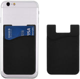 Porta Tarjetas para Celular, Portatarjetas para iPhone, Bolsa portatarjetas para [Incluye 3 Piezas] Tarjetero Adhesivo para Celular Safe Slot Tech Pocket (Mixto)