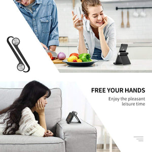 UGREEN Soporte Móvil, Multiángulo Soporte de Celular Ajustable de 0 Grados a 100 Grados para Teléfonos Móviles como iPhone, Samsung, Huawei, Xiaomi y Más (Black)