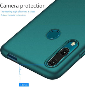 Almiao. Funda Huawei Y9 Prime 2019, Funda Huawei P Smart Z,Funda Protectora de teléfono Delgada Minimalista Protector para Huawei Y9 Prime 2019/Huawei P Smart Z (Grava Verde)