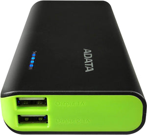 ADATA BATDAT080 Powerbank Pt100 - 10000 Mah, color pack of/paquete de 1